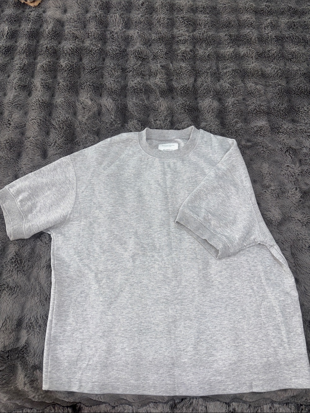 Denim & Supply Ralph Lauren Light Gray Short Sleeve Crewneck Tee